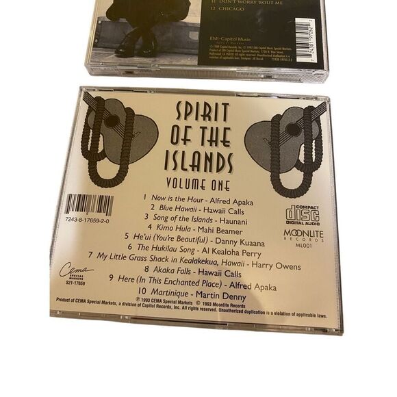 Lot of 4 Music CDs Frank Sinatra Spirit of the Islands Billboard 1963 Holiday - Picture 6 of 10